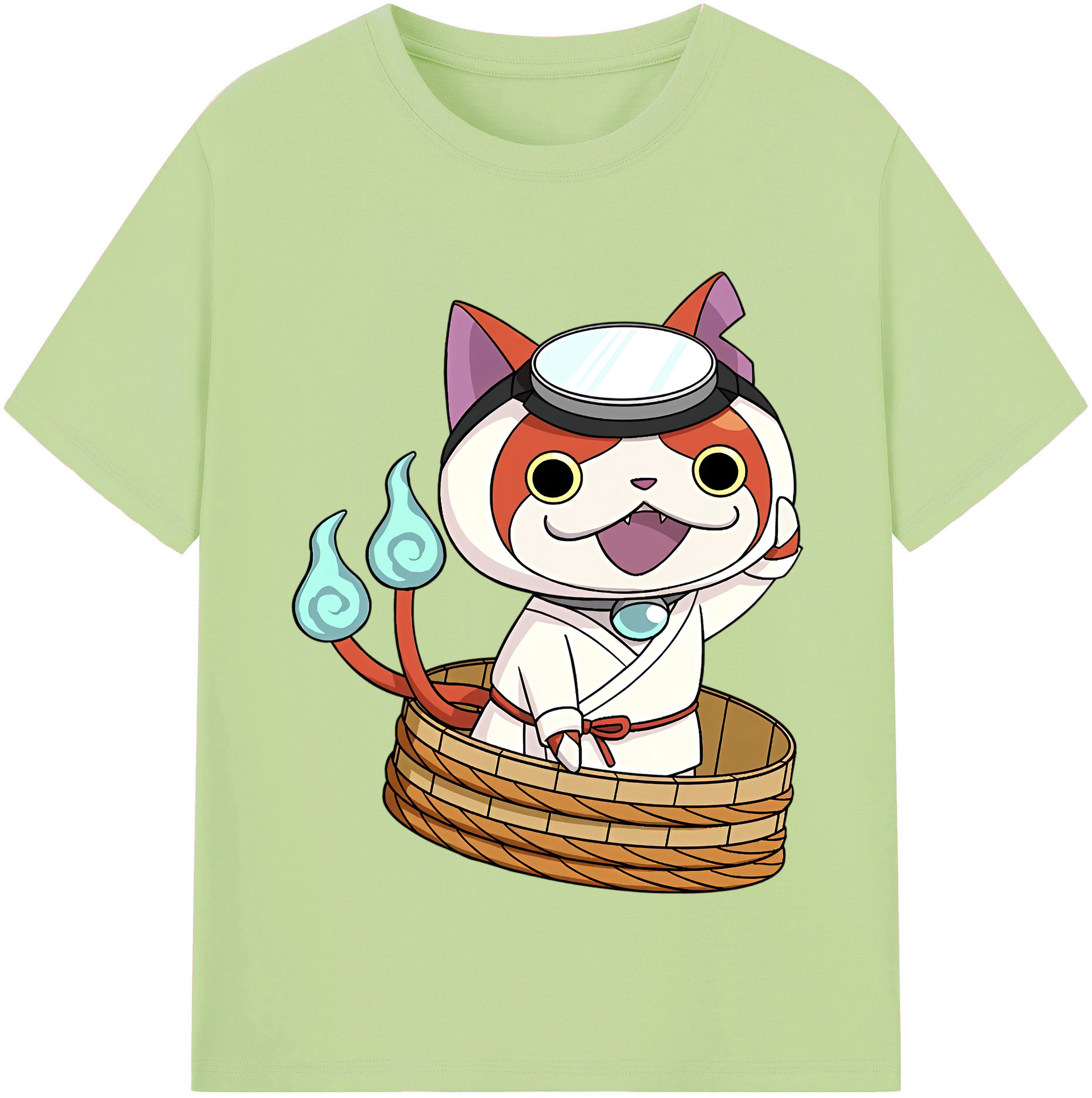 （画像用） 妖怪ウォッチ Yo-kai Watch 綿100％半袖Tシャツ（フロントプリント）